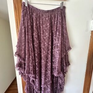 Free People Intimates Lace Skirt